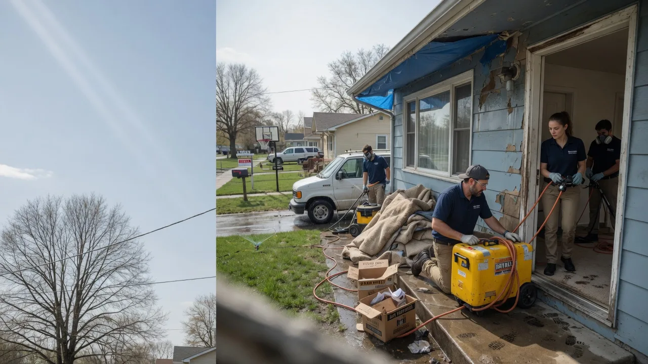 Basement Flood Cleanup in Crab Orchard, KY near me